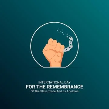 Creative  Remembrance  Day ads design. Remembrance Day, August 23 Stock Illustration
