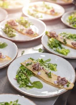 Creative restaurant starter Stock Photos