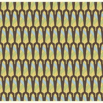 Creative  retro leaf design pattern background vector Illustrazione stock