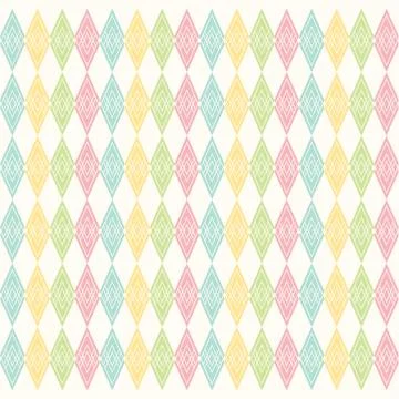 Creative retro rhombus pattern design background vector Stock Illustration