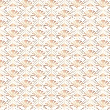 Creative rose gold art pattern Illustrazione stock