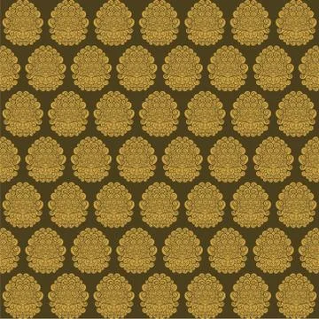Creative royal design pattern background vector Ilustración de archivo