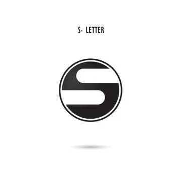Creative S-letter icon abstract logo design.S-alphabet symbol.Corporate busin Stock Illustration