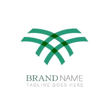 Creative Saudi palm tree icon logo design vector illustration. Stock Illustration