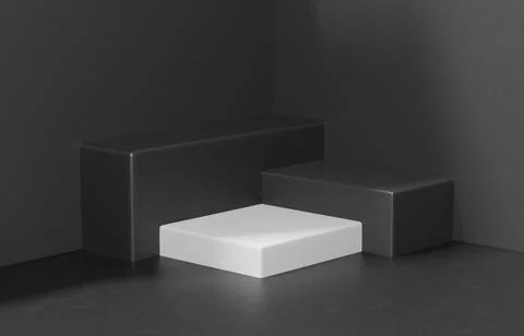 Creative scene composition product presentation Иллюстрация