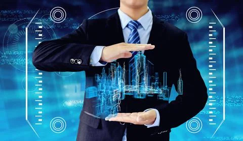 Creative Science And Technology Elements Foto stock