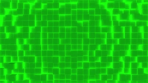 Creative seamless 3d background of green cubes moves wallpaper 스톡 동영상 235633157