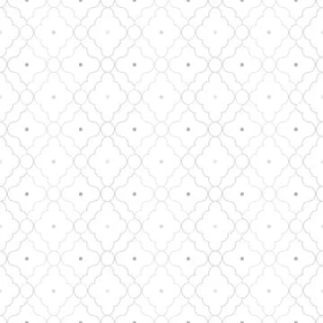 Creative seamless ornamental geometric pattern. Grid repeatable vintage Illustrazione stock