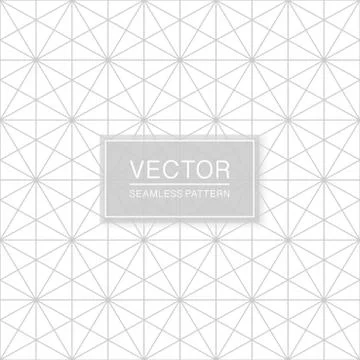 Creative seamless ornamental pattern - delicate grid design. Geometric oriental Stockillustratie