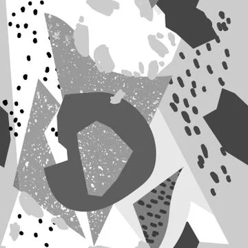 Creative Seamless pattern. Stock Illustration