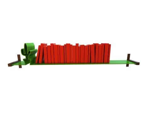 Creative Shelf Stock Illustration