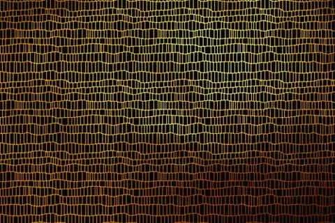 Creative shinning digital golden grid texture pattern luxury abstract background Stock Illustration