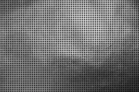 Creative silver grid texture shiny luxury digital abstract background Stock Illustration