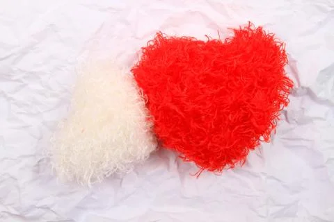 Creative simple background on valentine' s day Stock Photos