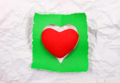 Creative simple background on valentine' s day Stock Photos