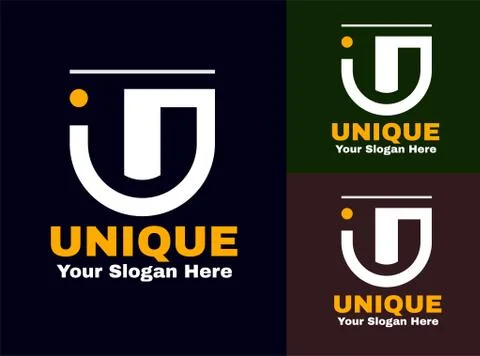 Creative, simple, colorful, eye catching Logo design, Icon and Symbol Vector  Stock Illustration