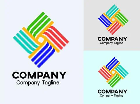 Creative, simple, colorful, eye catching Logo design, Icon and Symbol Vector  Stock Illustration
