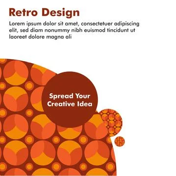 Creative social media post design. design template. beautiful background. Illustrazione stock