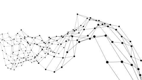 Creative social network Illustrazione stock
