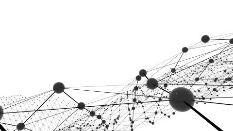 Creative social network Illustrazione stock