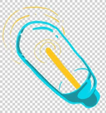 Creative solution light bulb hand draw doodle illustration icon Stock Illustration