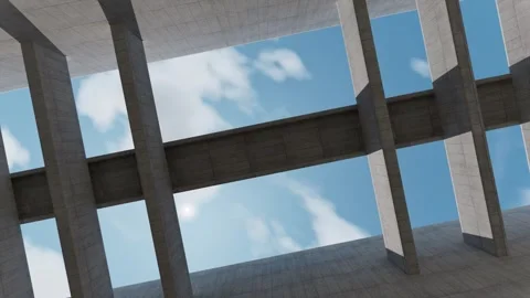 Creative Space with Changes in Real Estate Lighting and Shadows 库存影片 313837653