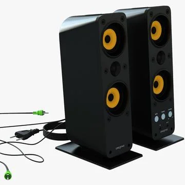Creative Speakers GigaWorks T40 3D Model