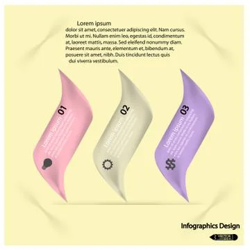 Creative speech bubble origami concept. Stock Illustration