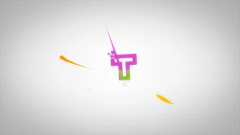 Creative Splash Lines Logo Reveal After Effects stock