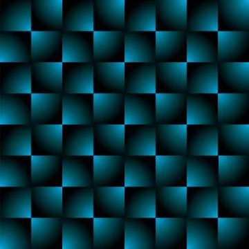 Creative square blue black gradient pattern background design Illustrazione stock