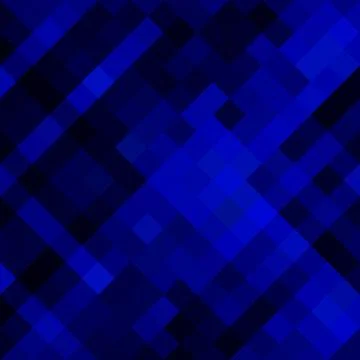 Creative square pattern blue background vector 库存插图
