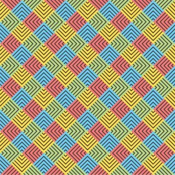 Creative square strip pattern background Stock-Illustration