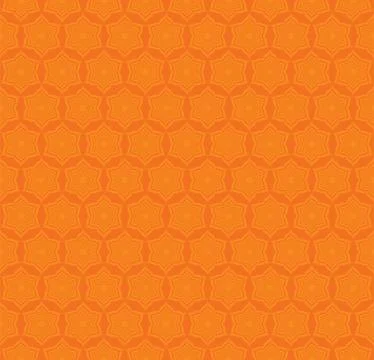 Creative star shape pattern Ilustração Stock