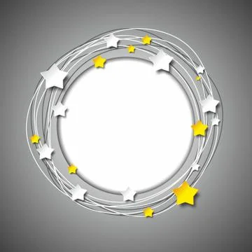 Creative Stars background Stock Illustration