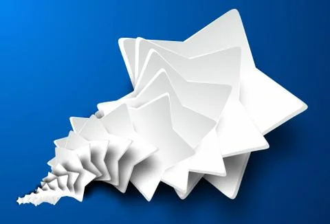 Creative Stars background Stock Illustration