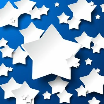 Creative Stars background Stock Illustration