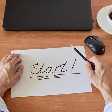 Creative start-up concept Stock Photos