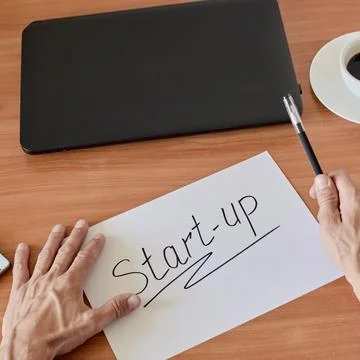 Creative start-up concept Stock Photos