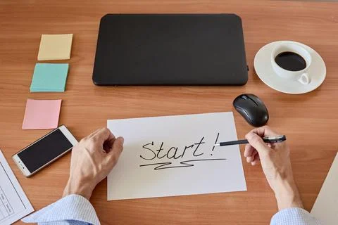 Creative start-up concept Stock-Fotos