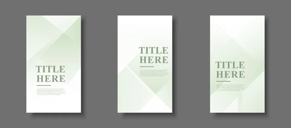 Creative Story Package background . full of colors, minimalist .pastel color Stock Illustration