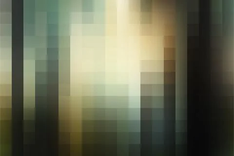 Creative stripes pattern green background vector Stock Illustration