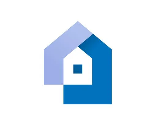 Creative strong and bold Real Estate logo Stock Illustration