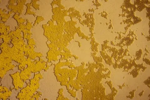 The creative structure of the wall, made according to ancient technology. Stock Photos