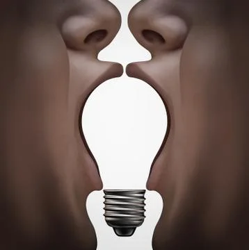 Creative Talk Illustrazione stock