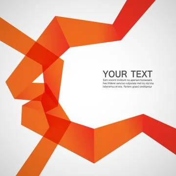 Creative tapes and strips for text and design Stock Illustration