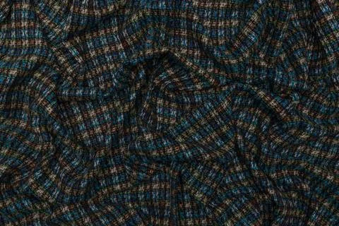 Creative tartar fabric with textile texture background イラスト素材