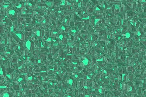 Creative  teal, sea-green computer acid toxic pattern cg backdrop Stock Illustration