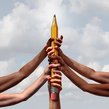 Creative Team Potential Иллюстрация