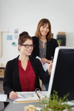 Creative team at work Stock Photos