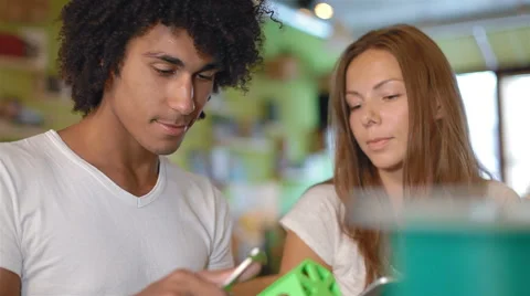 Creative team of young designers analyze the 3d model Video stock 40675348